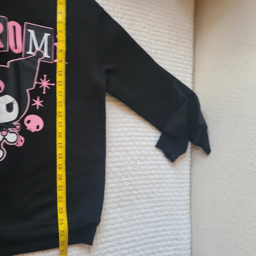 Kuromi Black Sweater by Sanrio Women's Size L - Picture 6 of 7